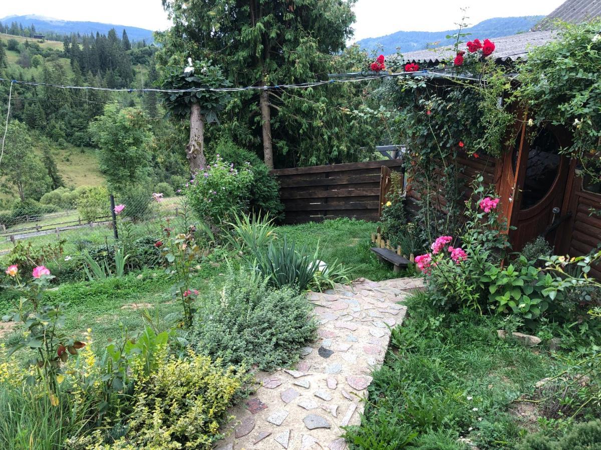 Казковий Дім Та Garden Два Будиночки В Горах З Чаном-Джакузі Slavske Exterior foto