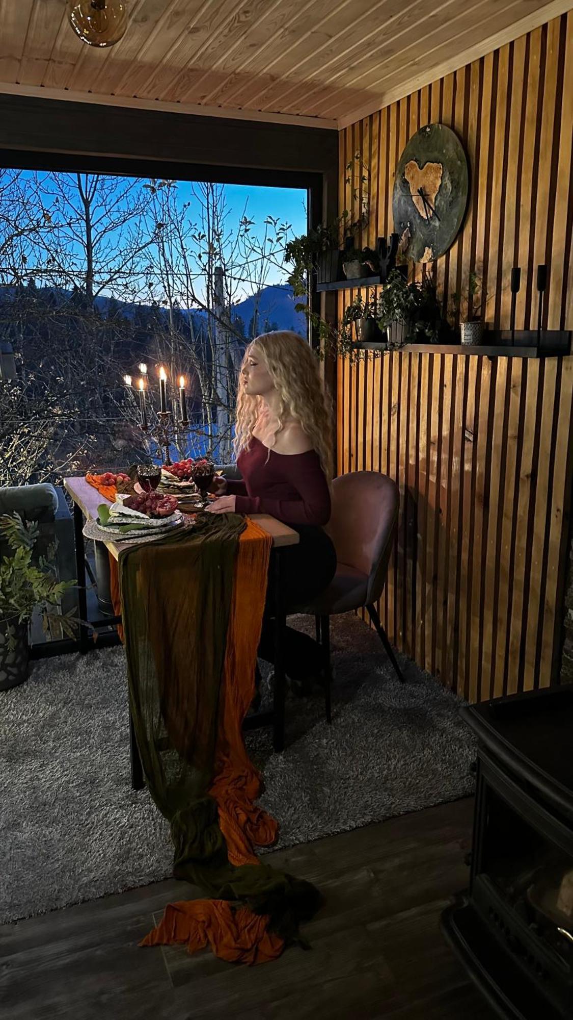 Казковий Дім Та Garden Два Будиночки В Горах З Чаном-Джакузі Slavske Exterior foto